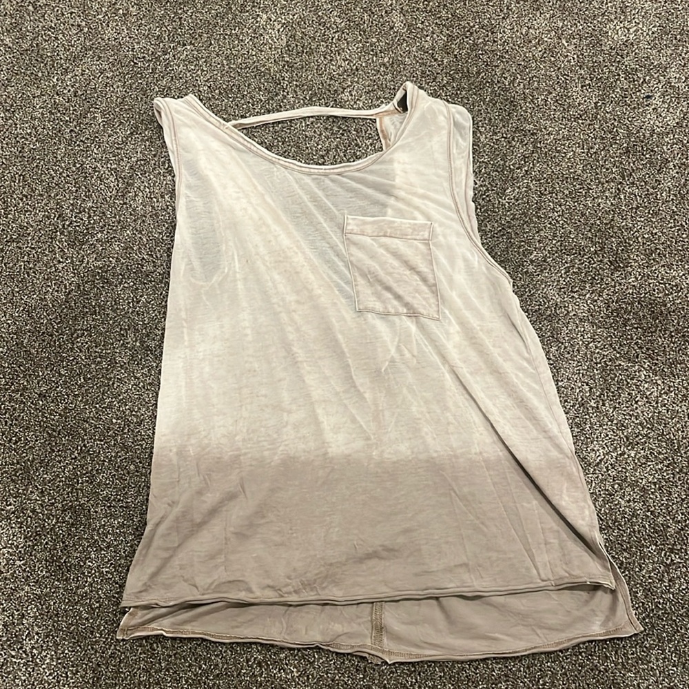 Free people flowy see through top